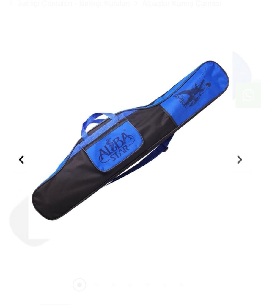 alba star 105 cm 3 gözlü kamiş çantası sıfır - 7