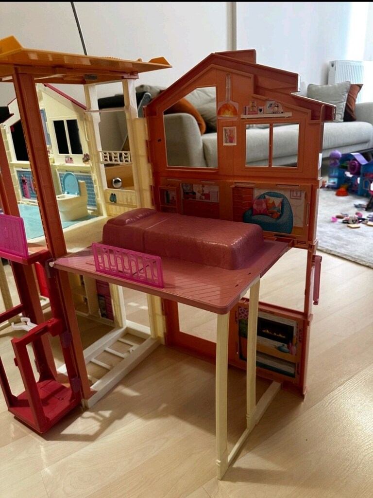 Kız çocuk oyuncak Barbie ev - 8
