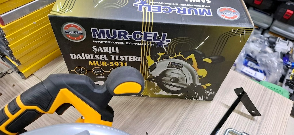 MURCELL ŞARJLI DAİRE TESTERE DUMANLI HIRDAVAT - 10