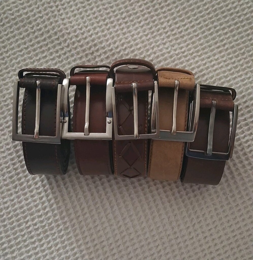 5 li hakiki deri kemer xl beden - 2
