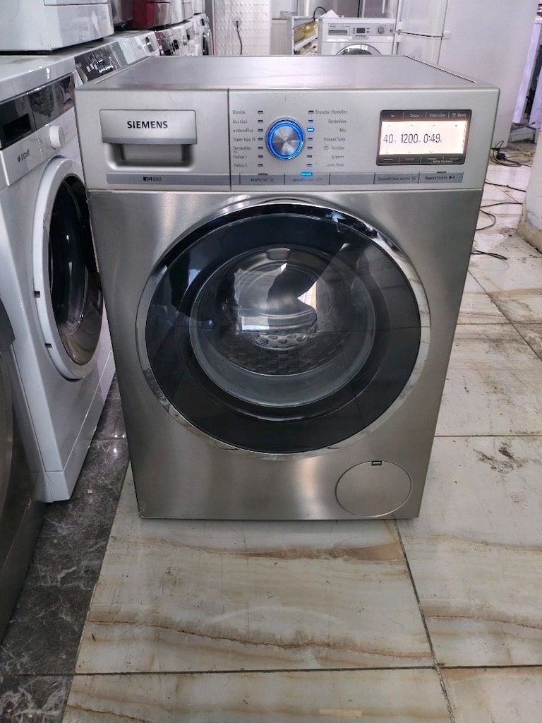12.500 TL Etkin 12.500 TL Etkin Siemens inox İQ800 serisi 9 kg yeni ne - 9