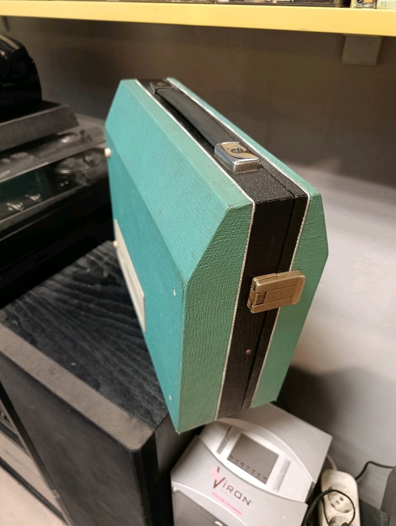 Vintage Plak Çalar 1954 Üretim Radionette Jünior Orijinal Çantası ile - 3
