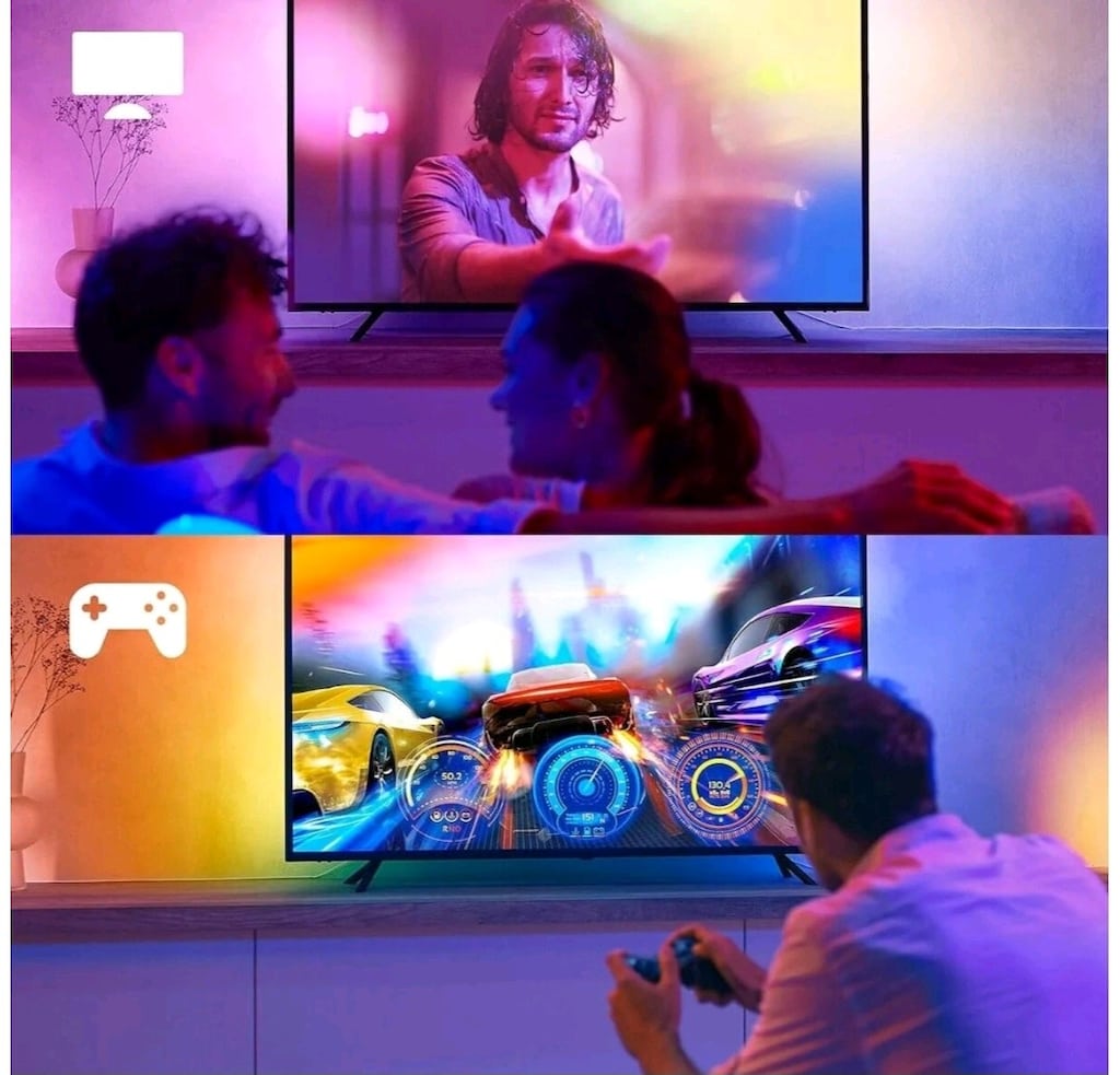 Philips hue lightstrip 55 inç şerit led - 4