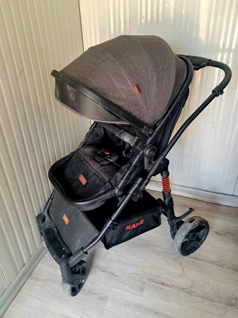 travel sistem bebek arabası saglam temiz komple katlanır - 3