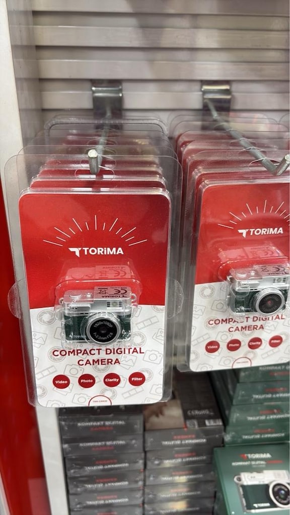Mini Fotoğraf Makinesi Anahtarlık Kamera Hafıza Kartlı Sıfır - 4