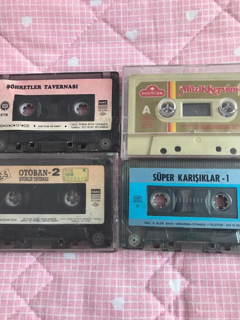 5 adet kaset - 3
