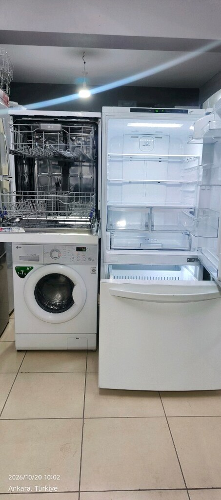 TERTEMİZ ÜÇLÜ SET LG BEYAZ EŞYA ÇALIŞAN BAKIMLI GRANTİLİ - 6