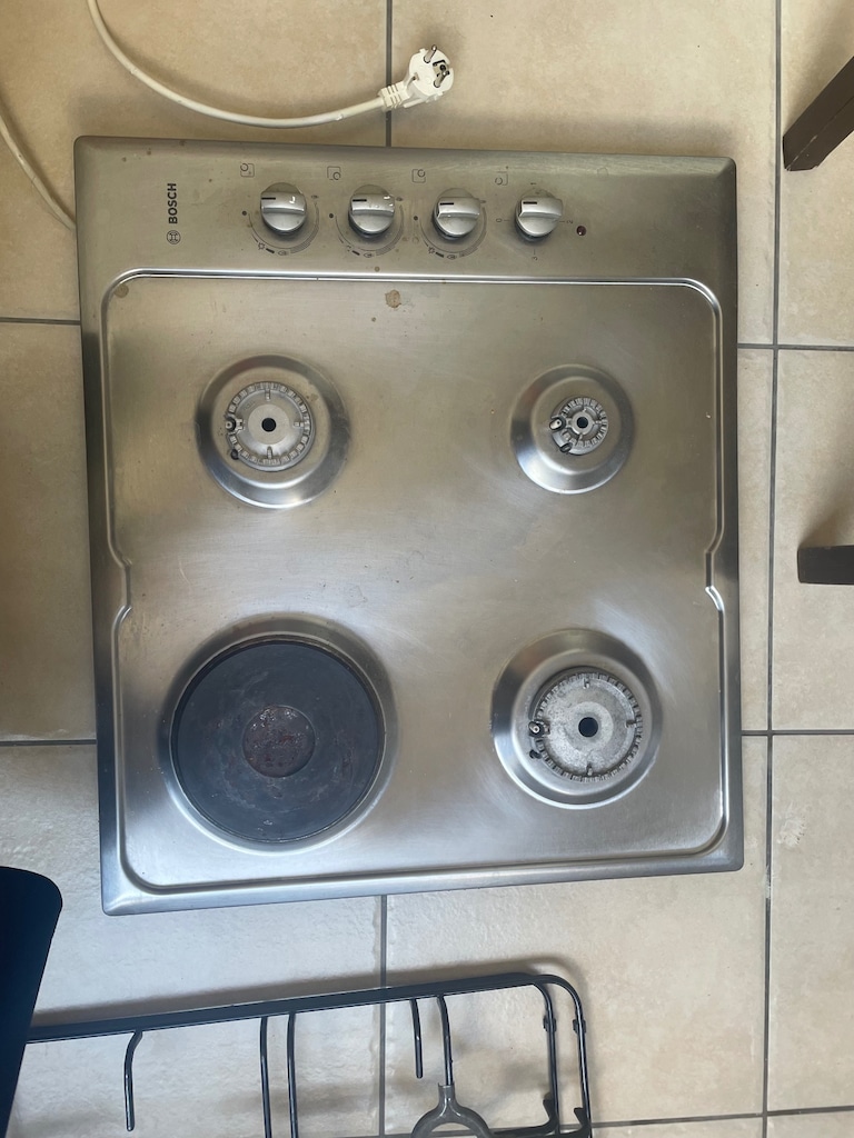 Bosch marka elektrik&gaz 4 bölmeli ankastre ocak - 4