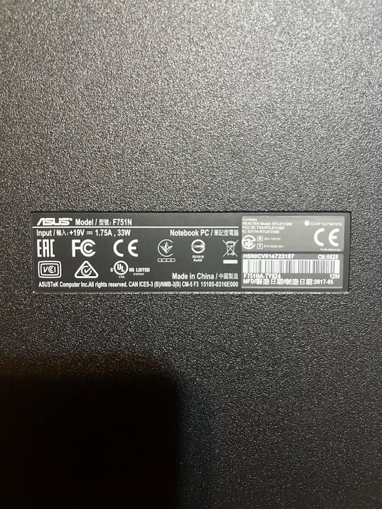 ASUS Notebook – 8 GB RAM / 1 TB HDD – Temiz ve Sorunsuz - 4