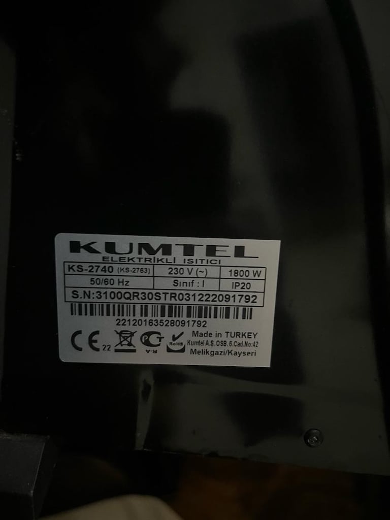kumtel ısıtıcı tek çubuk çalışıyor - 3