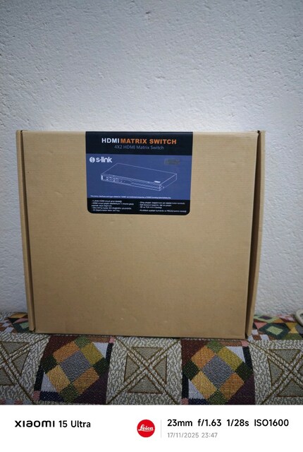 S-Link Swapp SW-HDMS42 4x2 Ultra HDMI 4Kx2K@30Hz Pro Matrix Switch