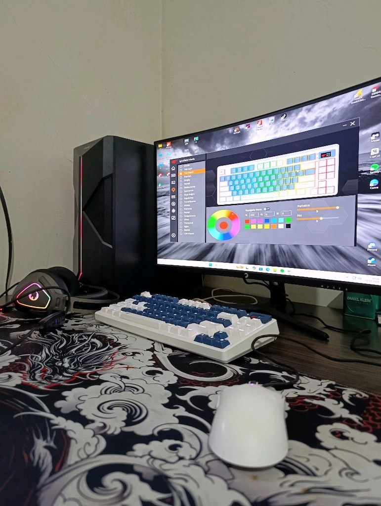 satılık 1050 ti 280 Hz monitor - 2