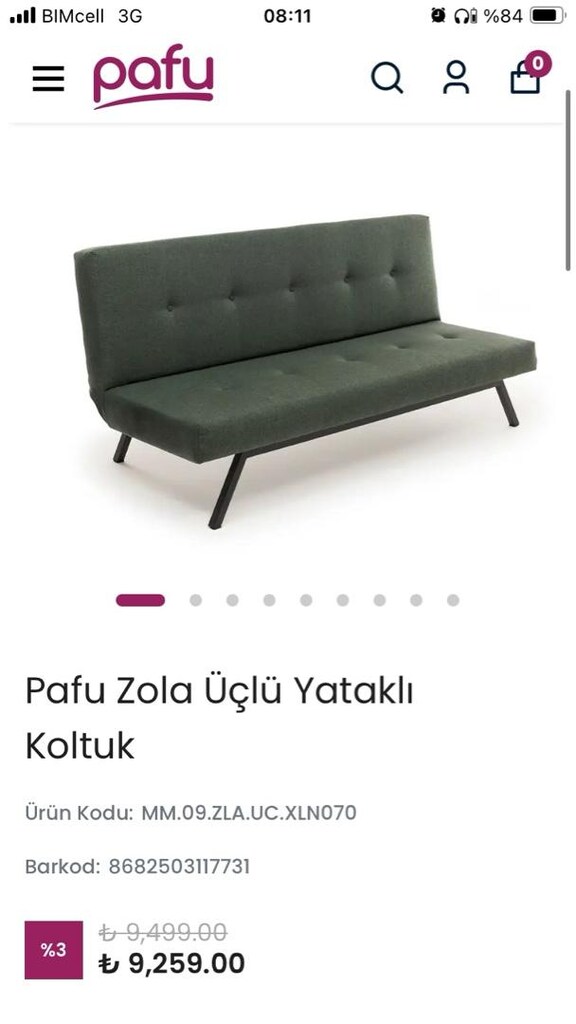 Açılır Kapanır Koltuk, Yatak, Çekyat - 3