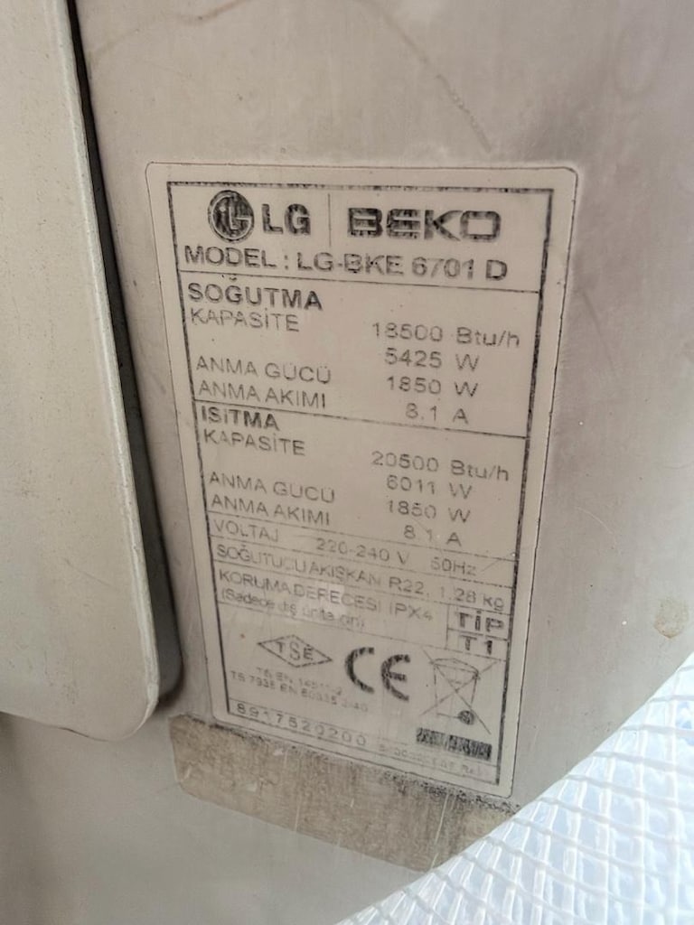 Lg Beko 18.000 BTU KLİMA - 4