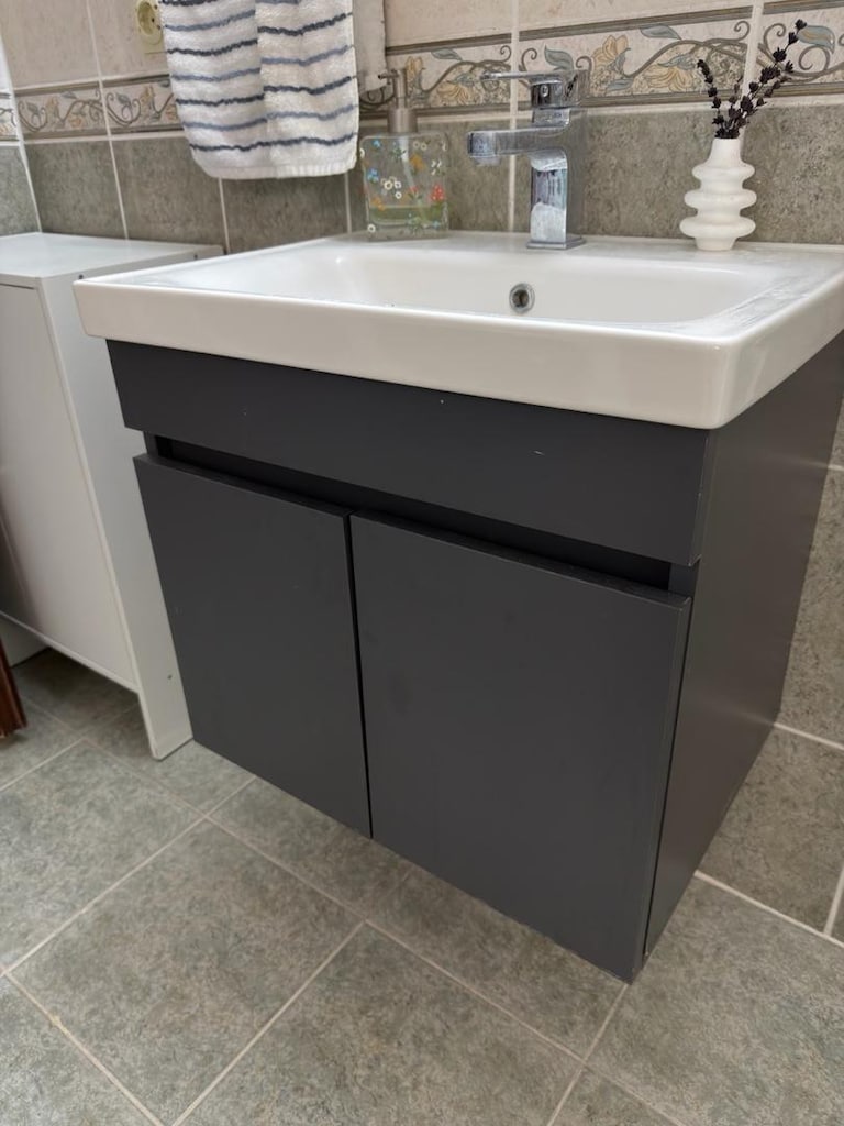 60 cm banyo lavabo ve dolabı - 2