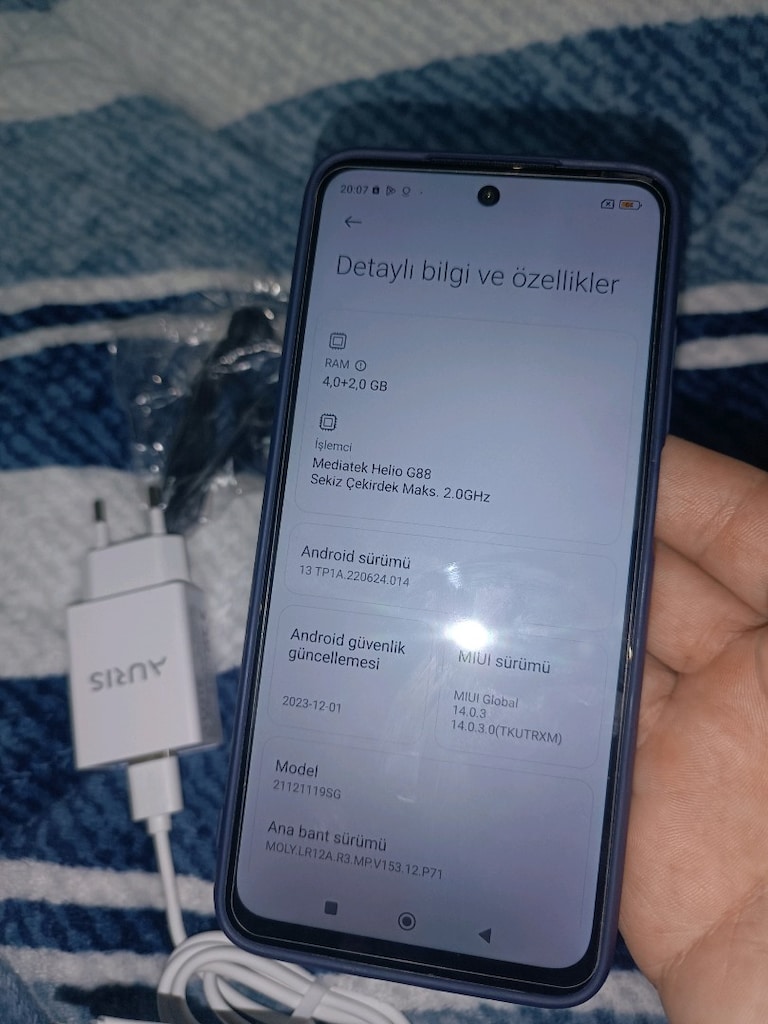 redmi 10 2022 128gb hafıza 6gb ram yurtiçi cihazı tr - 11