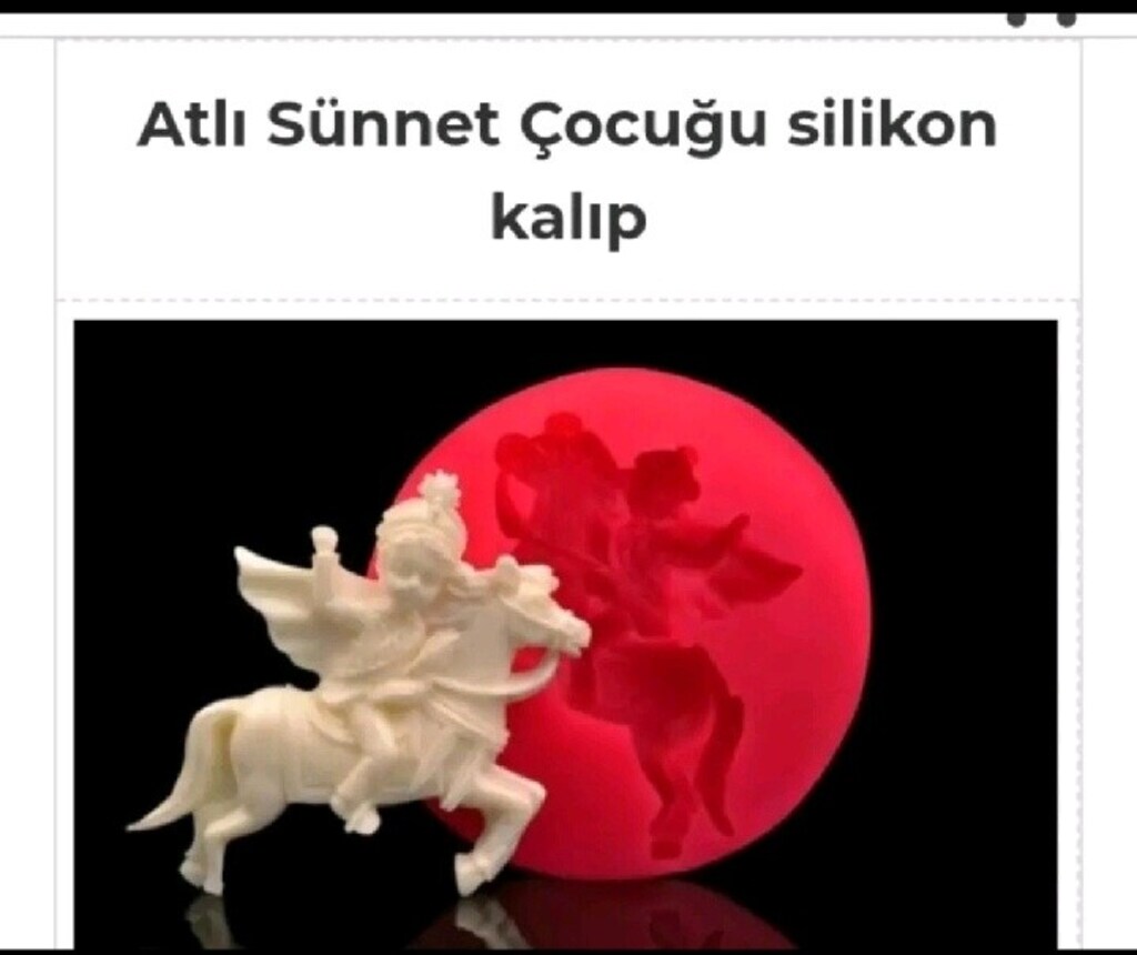 silikon kokulu taş ve mum kalıbı - 20