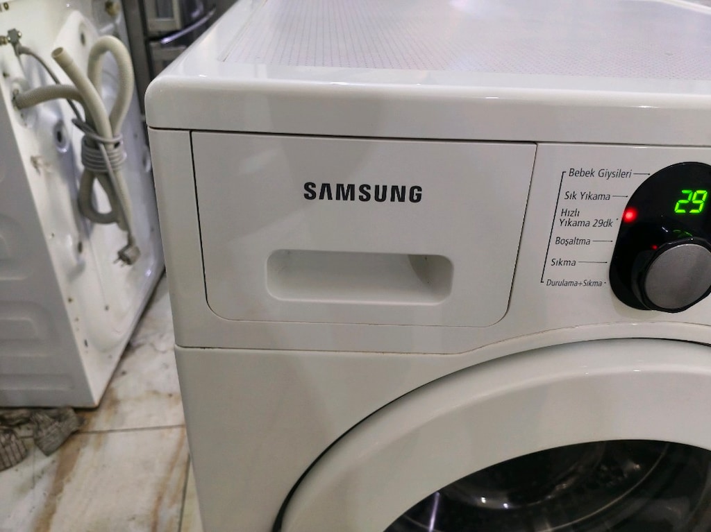 Samsung 8 kg 1000 devir çok temiz çamaşır makinesi - 2