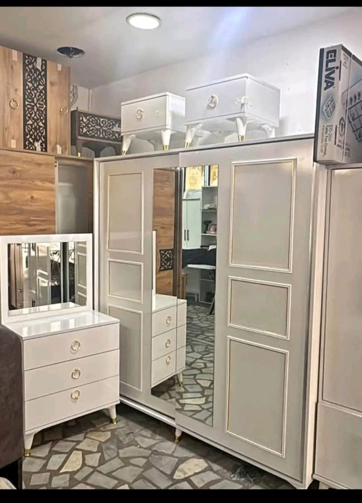 Yatak Odası Dolap şifonyer komidin sıfır imalattan - 5