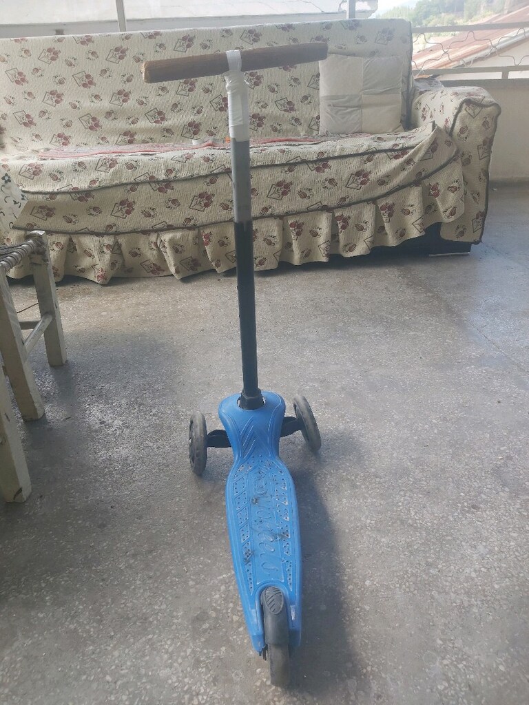 Mavi Çocuk Scooter - 9