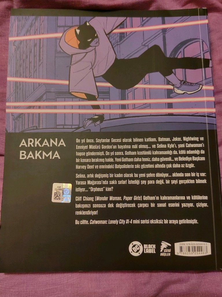 Cat Woman Yalnız Kent (Çizgi Roman) - 2