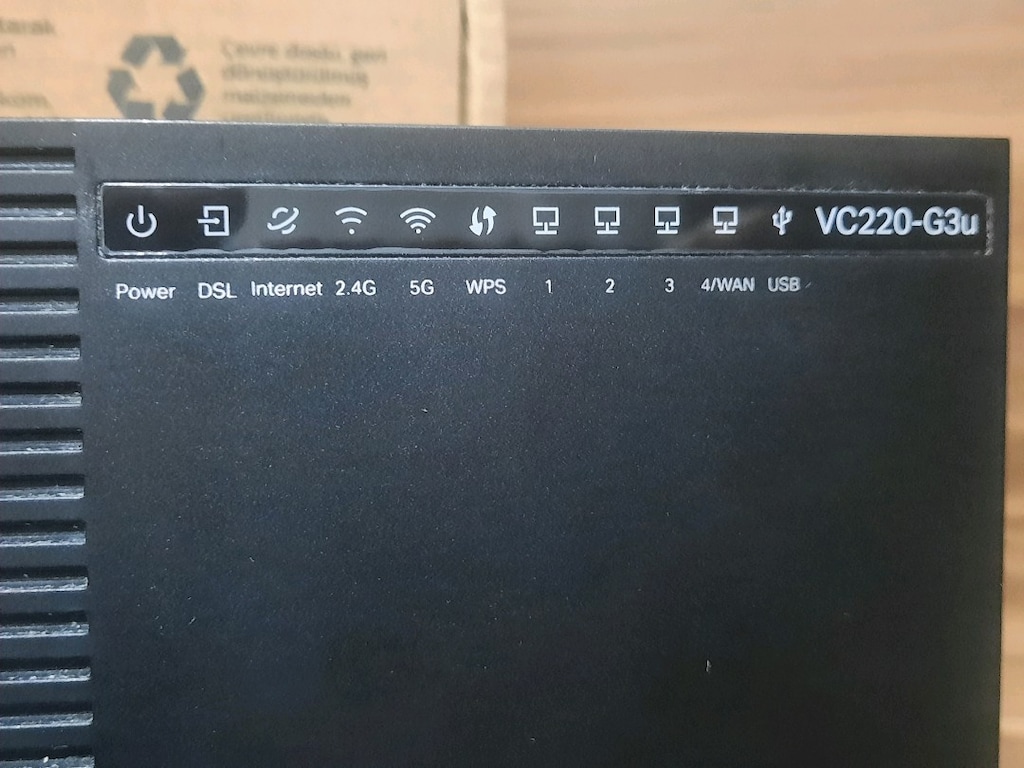 VDSL MODEM 5G VE 2.4G, YENİ NESİL, TPLINK, DDBC - 3
