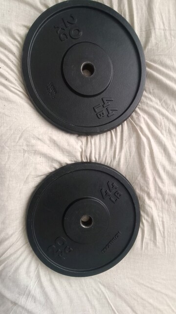 Decathlon 20+20 40 kg döküm plaka