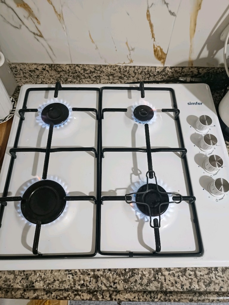 Ocak fırın aspiratör set