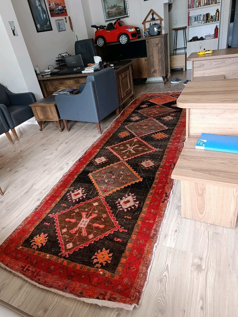 satılık el yapımı yün halı - 7