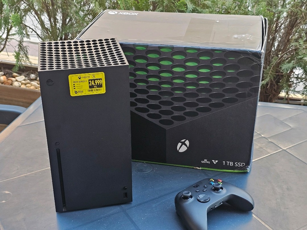 XBOX SERIES X 1 TB SSD ÇİFT KOL ORİJİNAL SORUNSUZ - 6