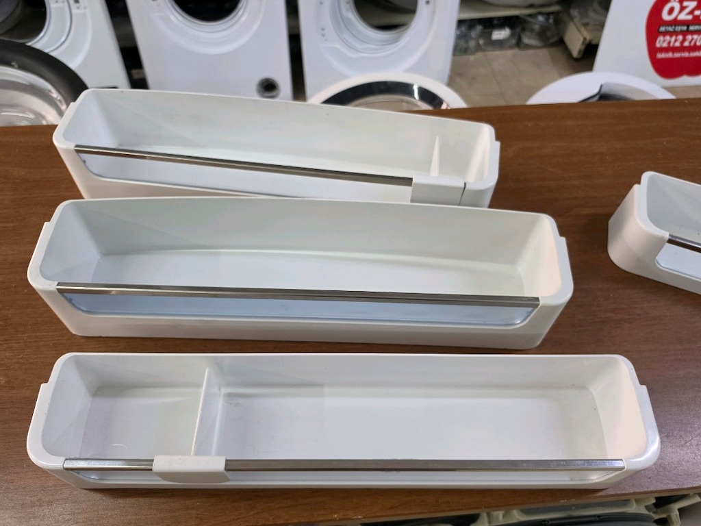 Bosch Siemens KSU49631NE Buzdolabı Kapı Şişelik Rafı - Orijinal Temiz - 8
