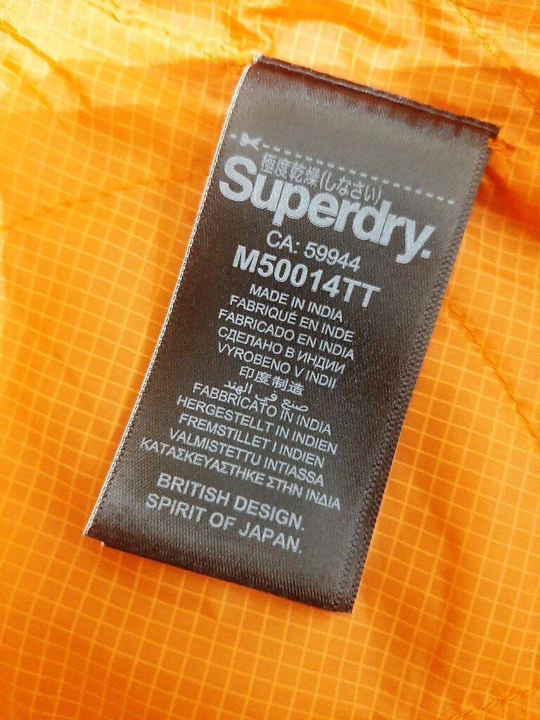 Sıfır Orj. Superdry Erkek Mont M Beden Kamuflaj tipi Sıfır Mont - 7