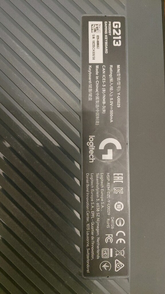 Logitech G213 Prodigy 920-008094 Q USB Gaming Siyah Klavye - 6