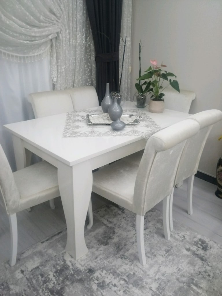 sıfır ayarında tertemiz masa sandalye takımı - 2