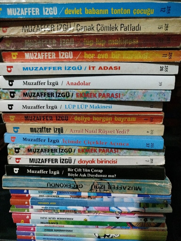 MUZAFFER İZGÜ KİTAPLARI - 6