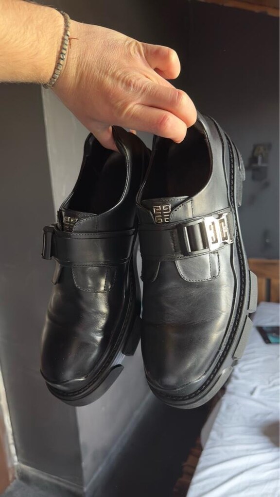 Givenchy Terra Derbies In Leather - 4
