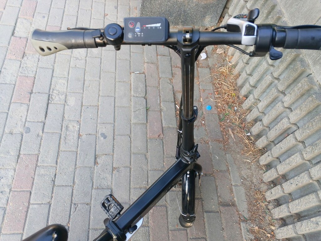 Tertemiz sıfır gibi hem pedal hem el gazlı elektrikli bisiklet - 3