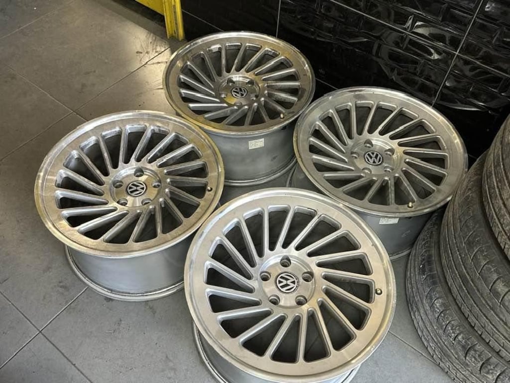 18 JANT 5X112 KELEPİR VW SEAT SKODA AUDİ SIFIR AYARINDA VOSSEN - 2