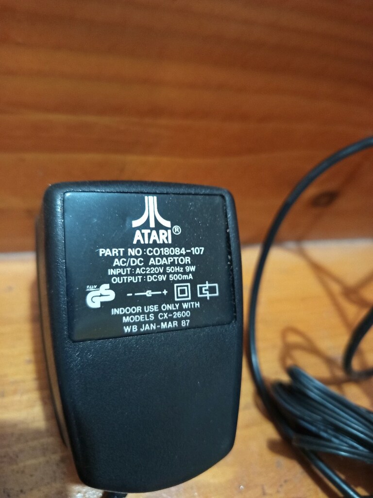 Vintage ATARİ 2600 Oyun Konsol Orijinal Kaset Alman malı Joystick - 5