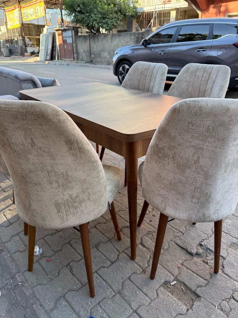 masa sandelye eve teslim sağlam 5dandelye masa - 3