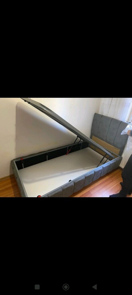 90/190 cm'lik baza Başlık sadece sandıklı baza - 2