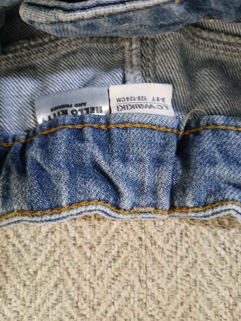 lcw 8-9 yaş kuromi kot pantolon - 9