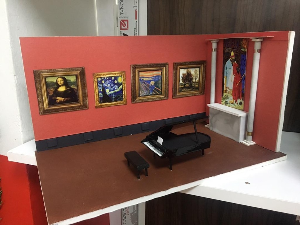Diorama ünlü resimler galerisi - 2