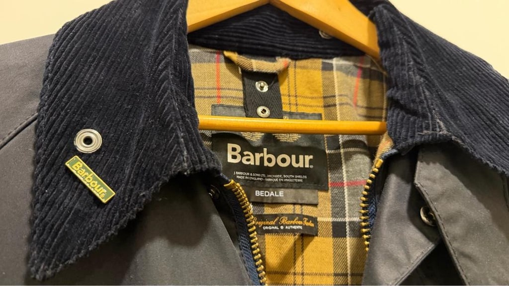 SIFIR ORJINAL BARBOUR BEDALE WAX MONT44/XXLbeden LACİVERT RENK - 10