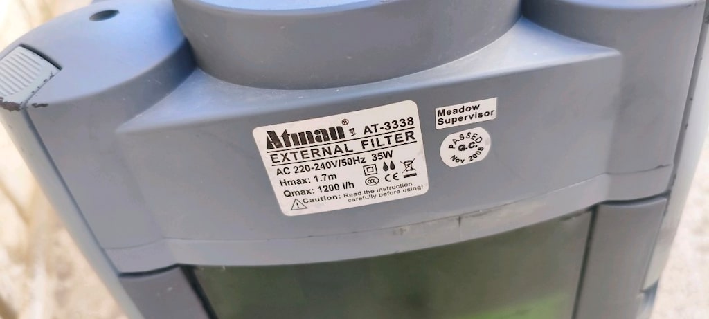 Atman At-3338 Akvaryum için dış filtre - 3