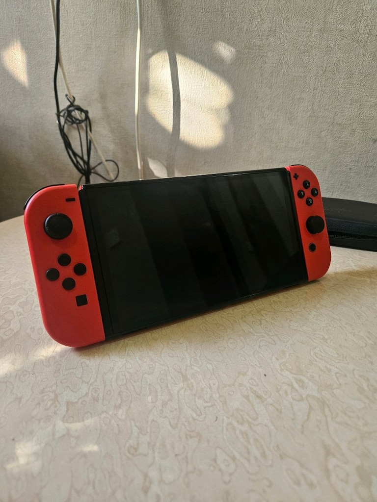 Nintendo Switch OLED Çipli tertemiz Mario Red - 5