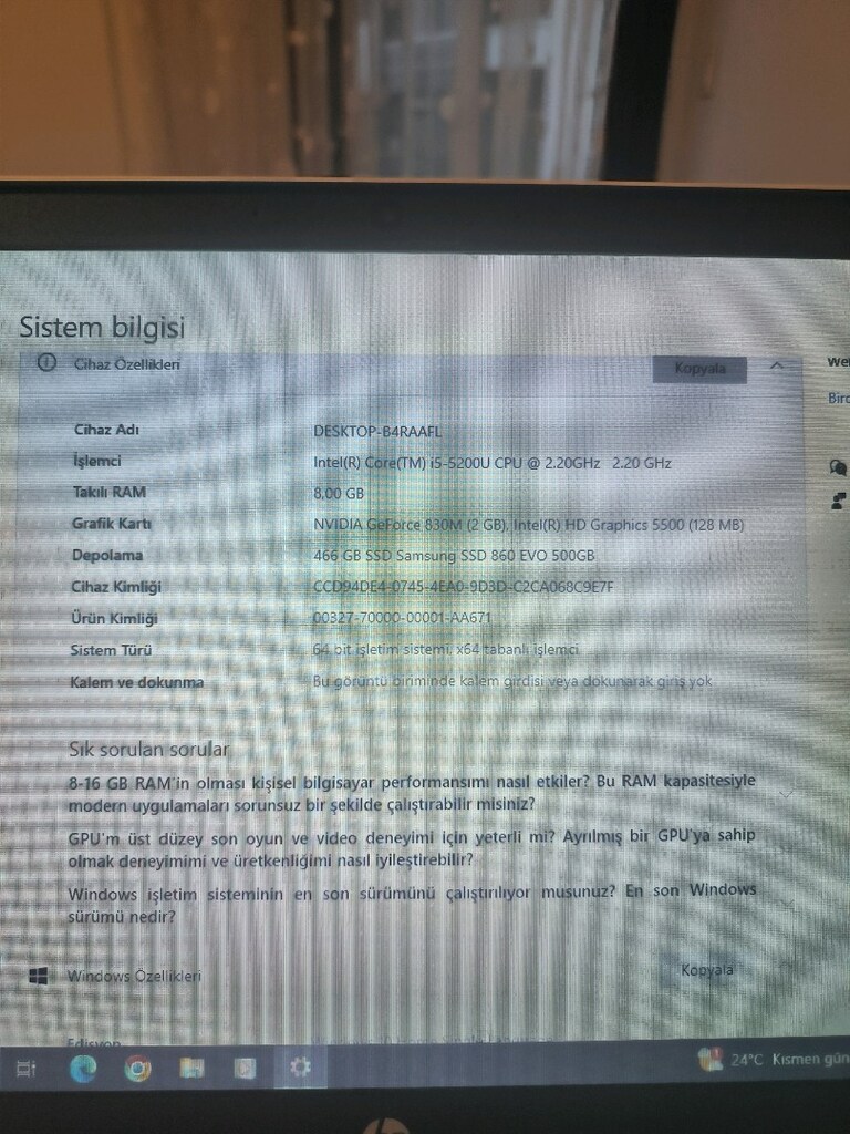 HP Pavilion 15 i5 8GB 500GB SSD 2GB Ekran Kartlı Laptop + Mouse - 8