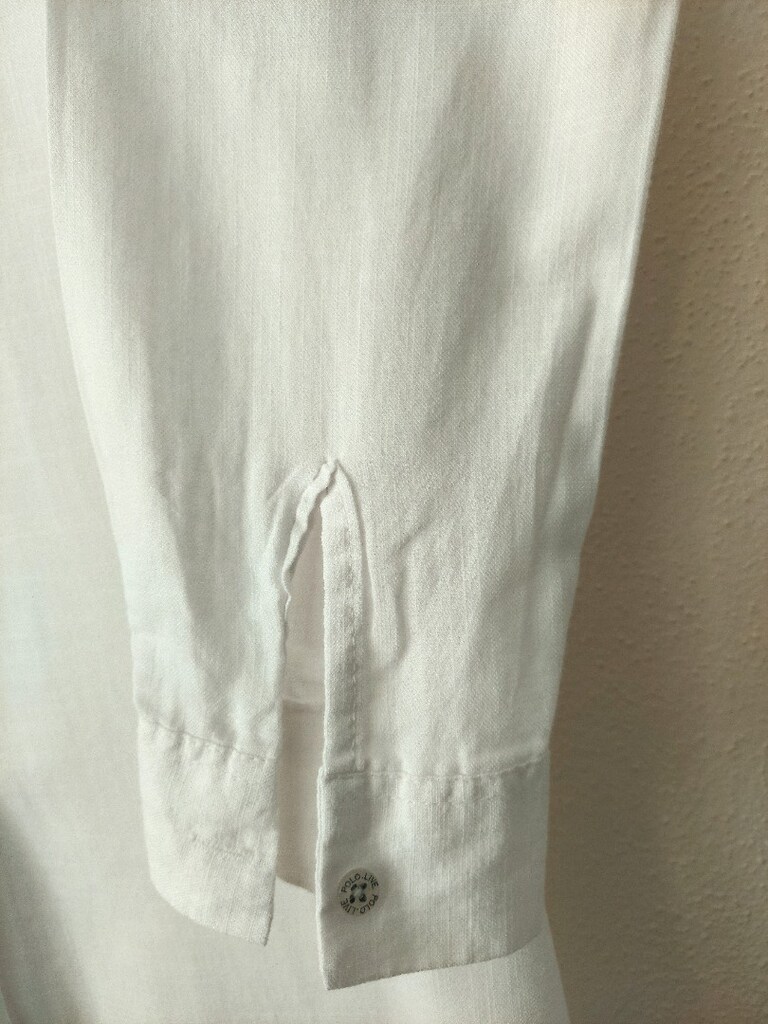 POLO Gizli düğme şerit Gömlek Tunik - 4