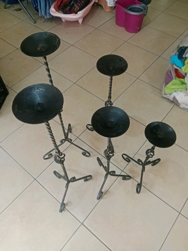 Ferforje şamdan - 2
