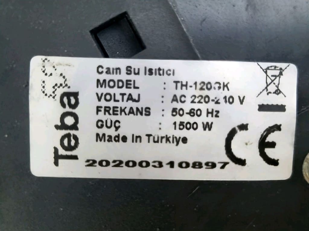 Teba{ CAM KETTLE Su Isıtıcısı } - 4